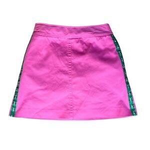 Lilly Pulitzer Womens Vintage Pink Gold Skort Size 0